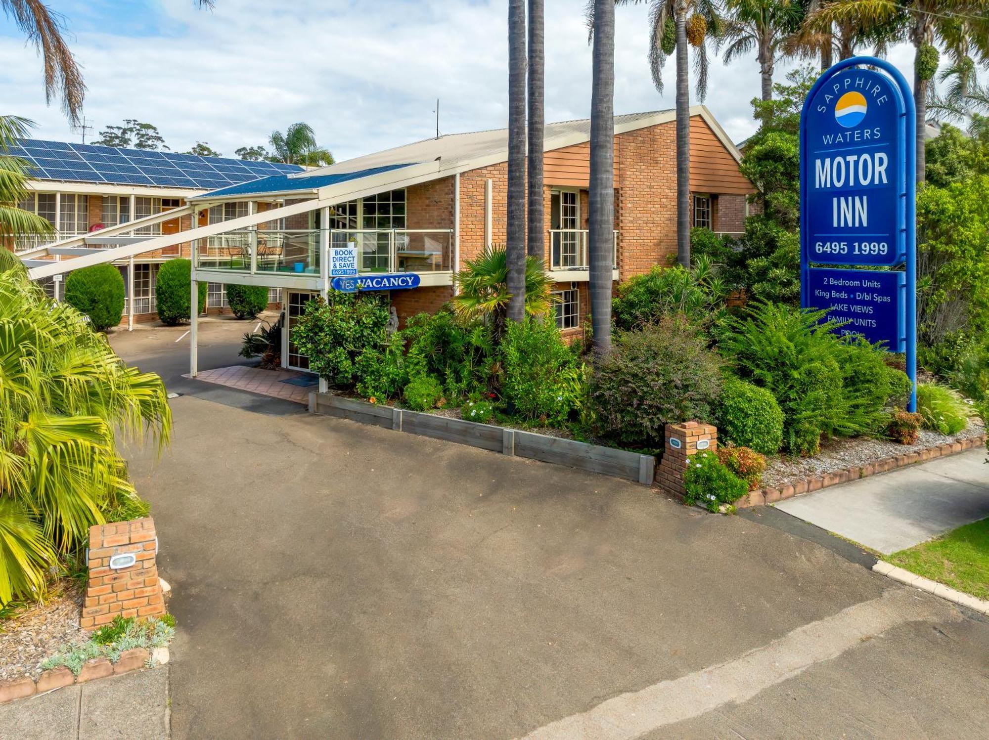 Sapphire Waters Motor Inn Merimbula Kültér fotó