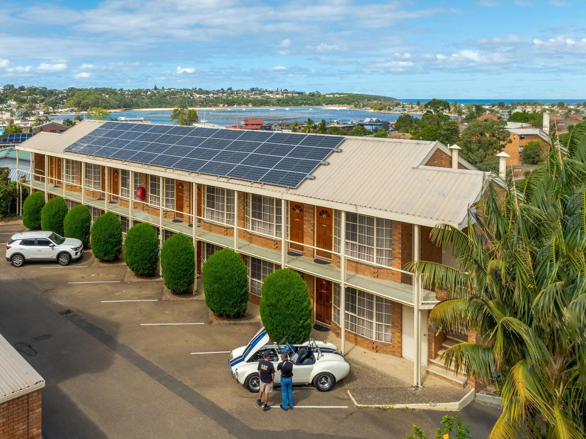 Sapphire Waters Motor Inn Merimbula Kültér fotó