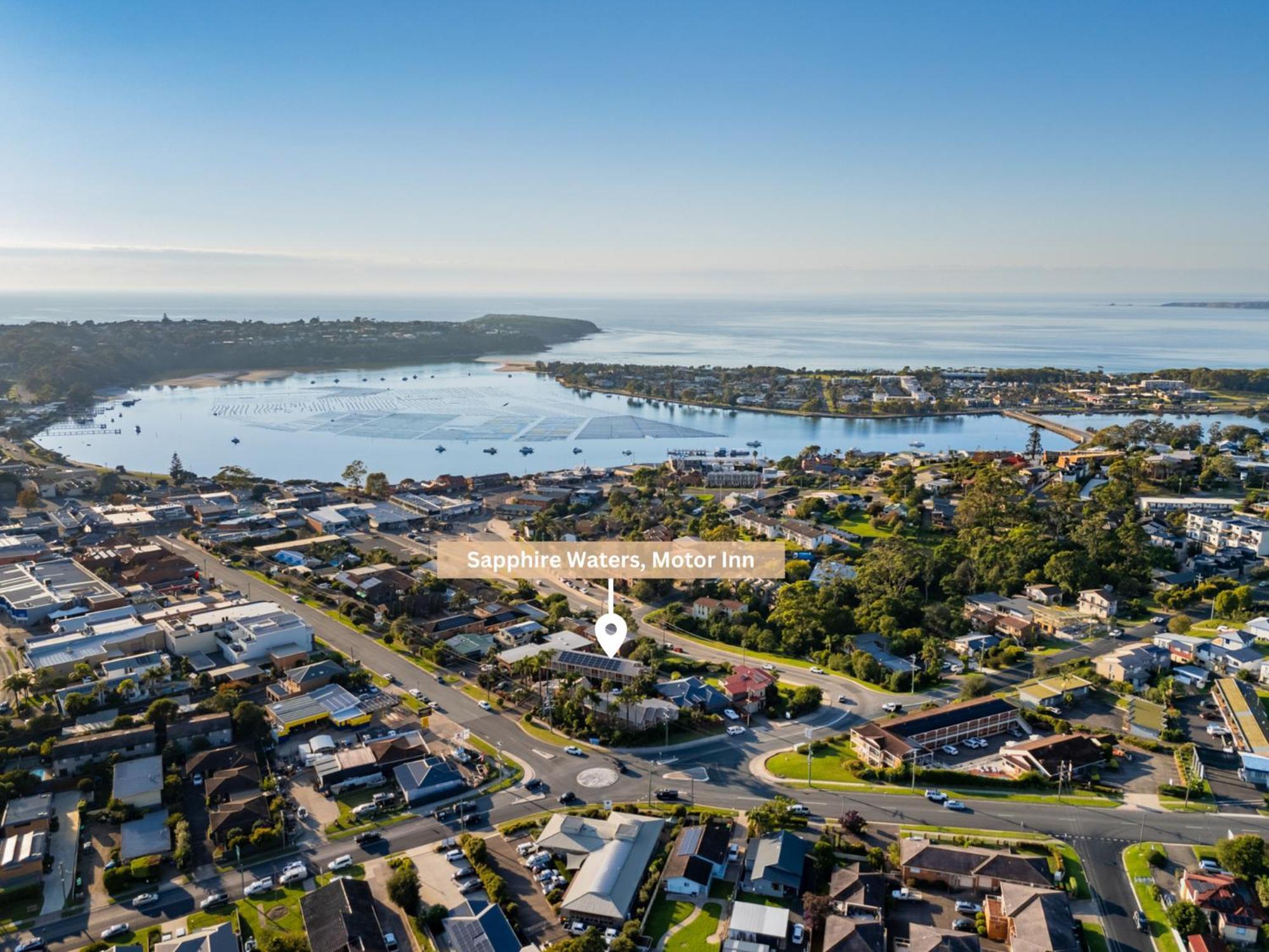 Sapphire Waters Motor Inn Merimbula Kültér fotó